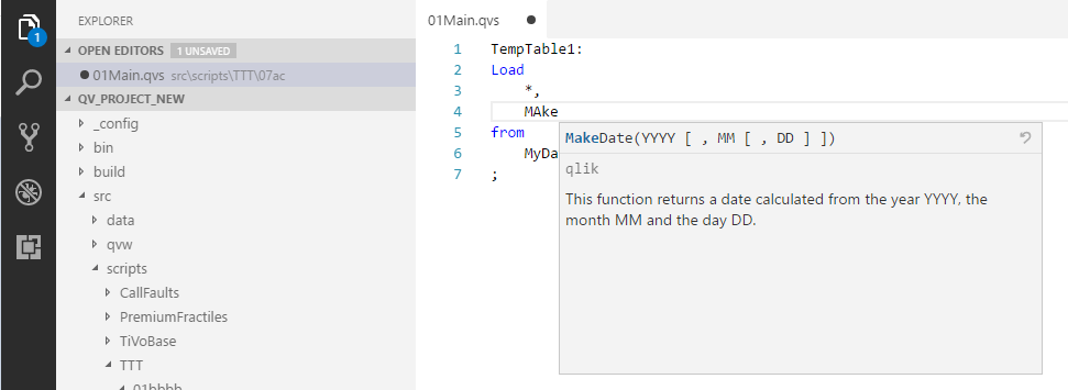 Function description